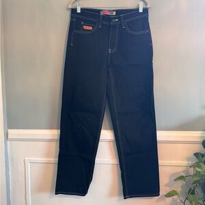 Empyre Kids Black Jeans with White Stitching